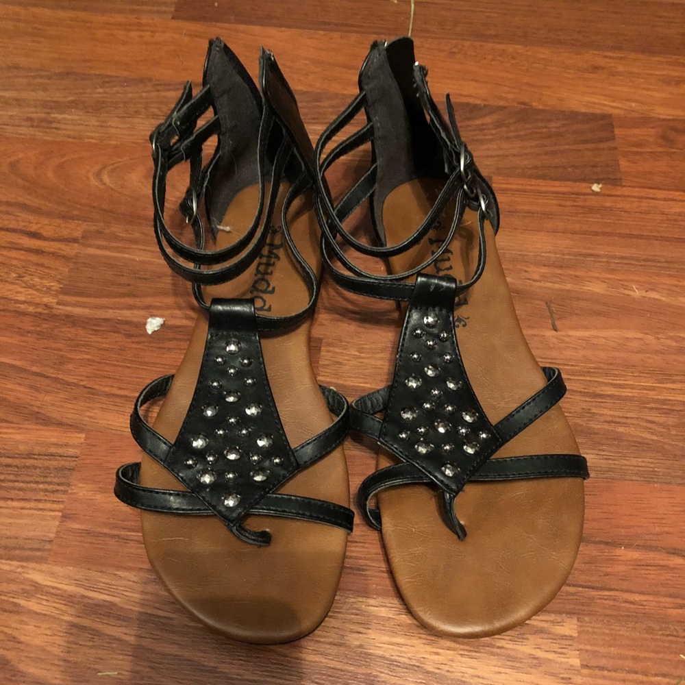 Black sandals